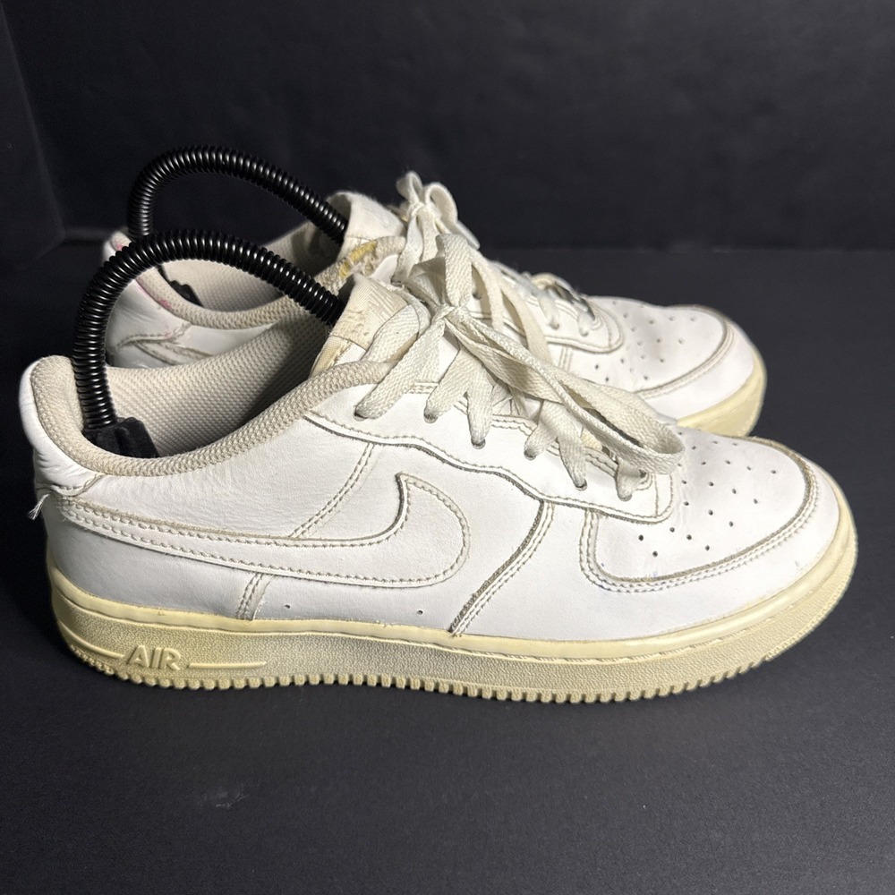 Nike Air Force 1 AF1 Triple White Shoes Low 314192-117 - Youth 6.5